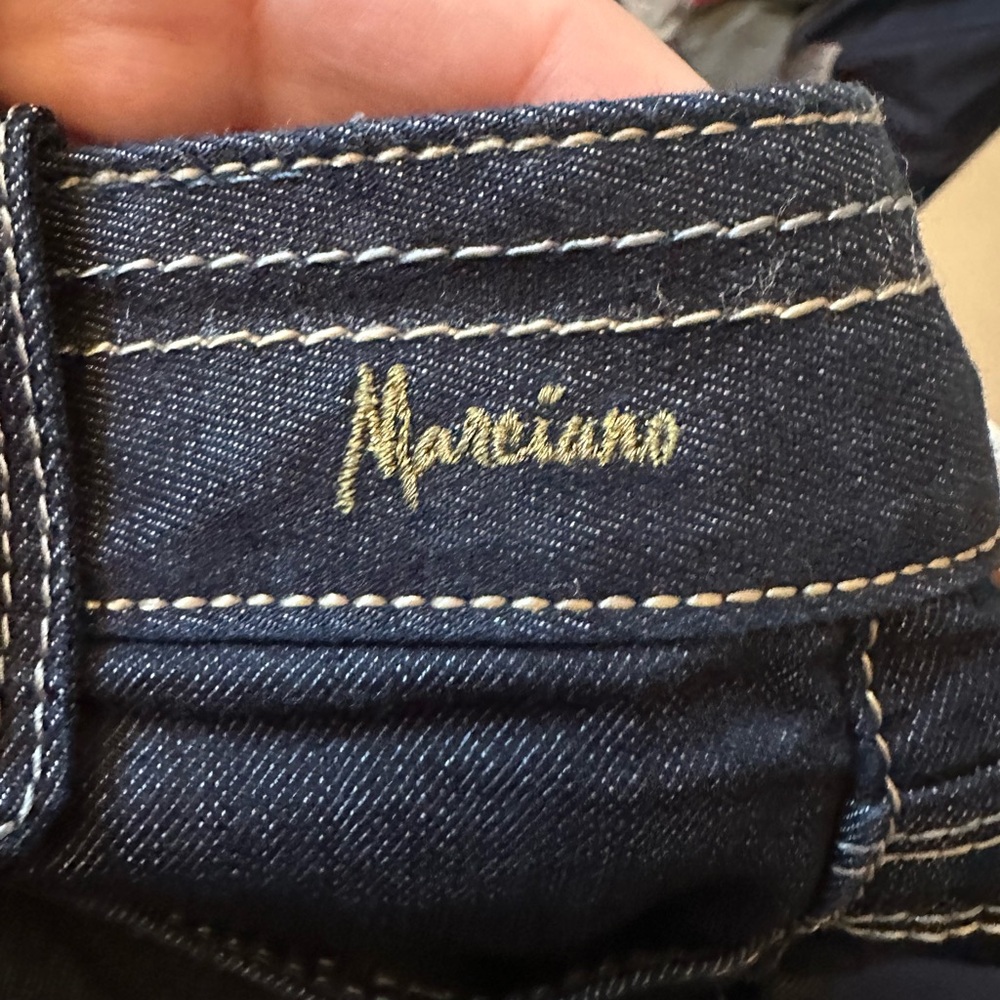 Marciano Dark Blue Women's Wide Leg Jeans - Picture 5 of 5